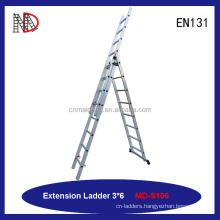 MAIDENG 14ft(4.3m) Aluminum 300-lb 2 sections Extension Ladders